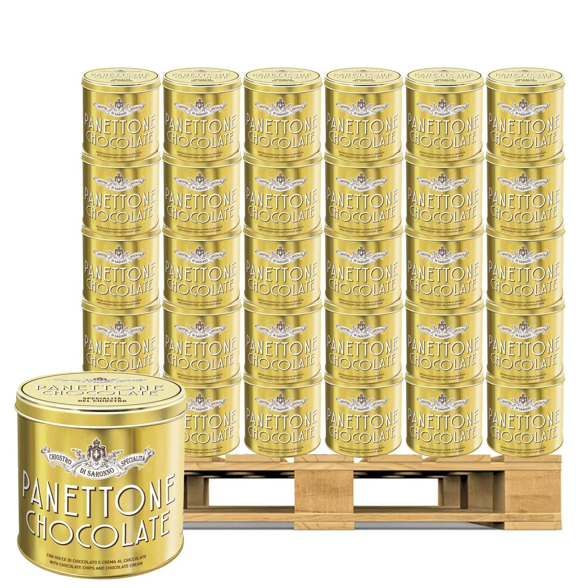 Lazzaroni Chiostro Di Saronno Chocolate Panettone, 120 x 1kg