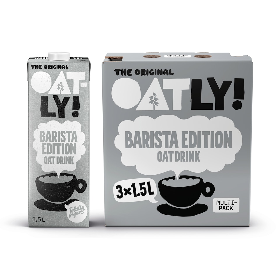 Oatly Oat Drink Barista Edition 1.5L x3
