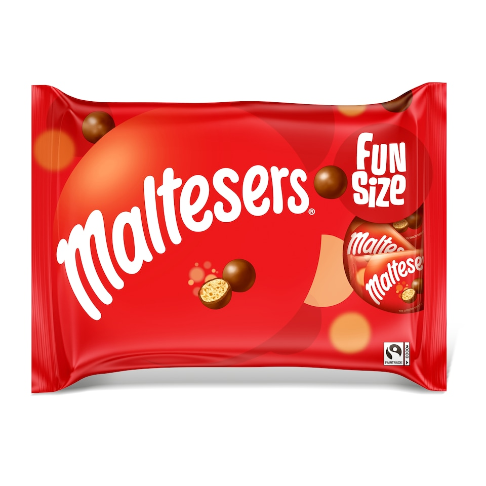 Maltesers Milk Chocolate Fun Size Bags Multipack 214.5g