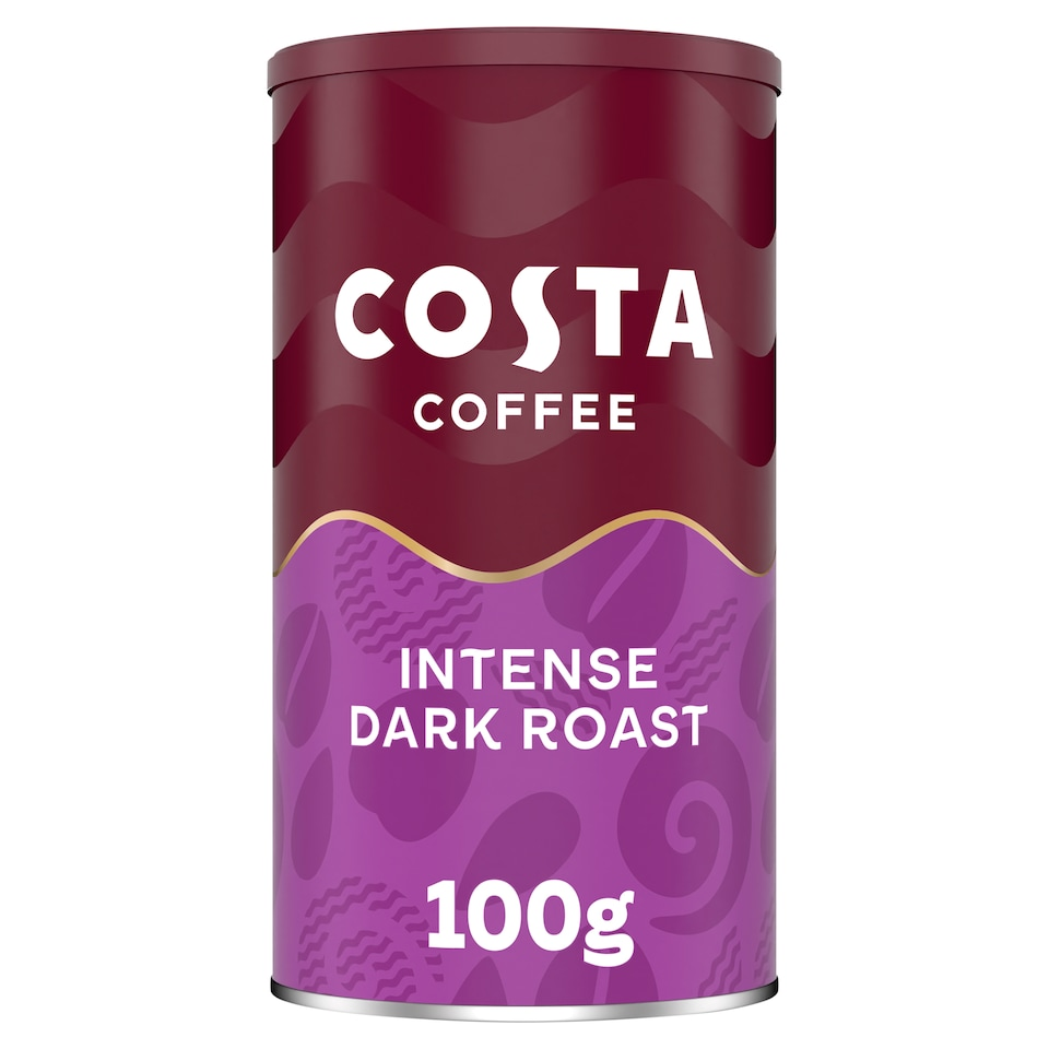 Costa Coffee Intense Dark Roast Instant Coffee 100g