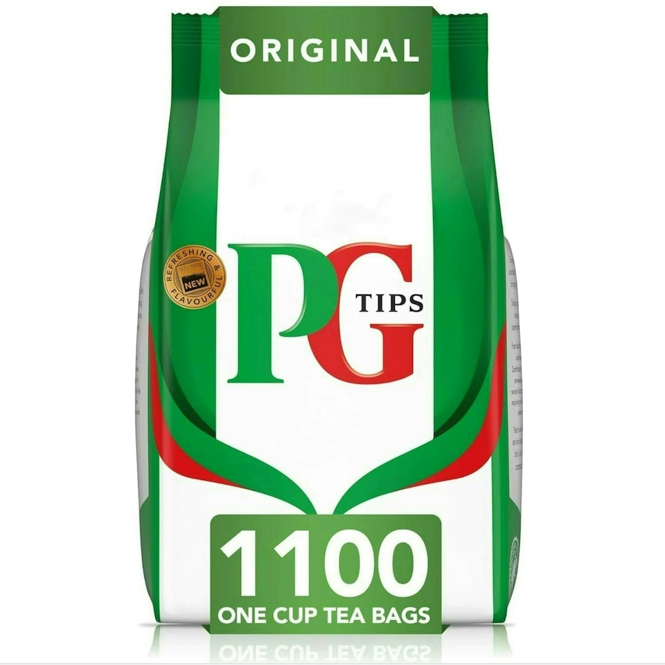 PG Tips Original | Black Tea Bags Bulk | One Cup | Refreshing & Flavourful | Ide