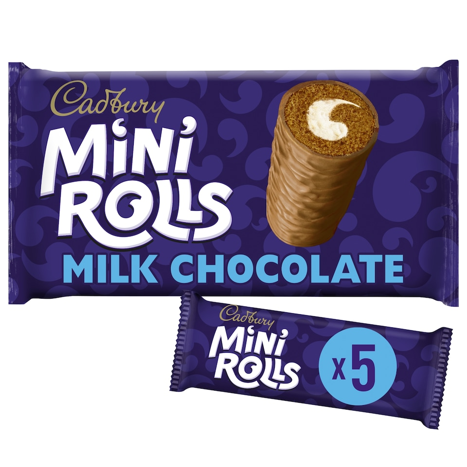 Cadbury Mini Rolls - Milk Chocolate 5 Pack