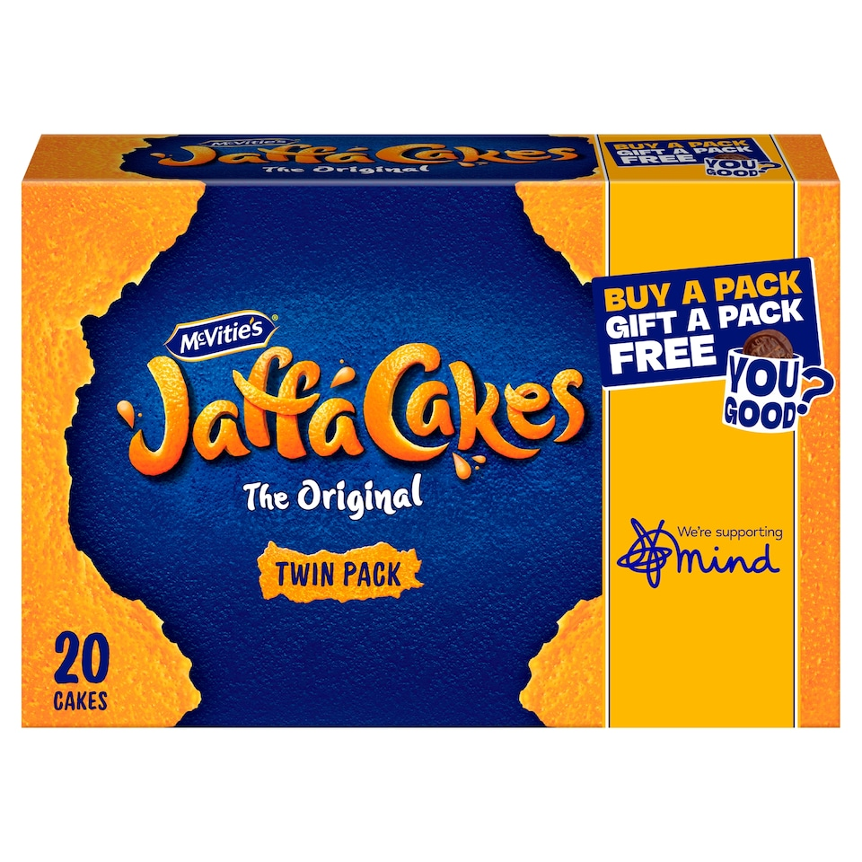 McVitie's Jaffa Cakes Original Biscuits Twin Pack 220g